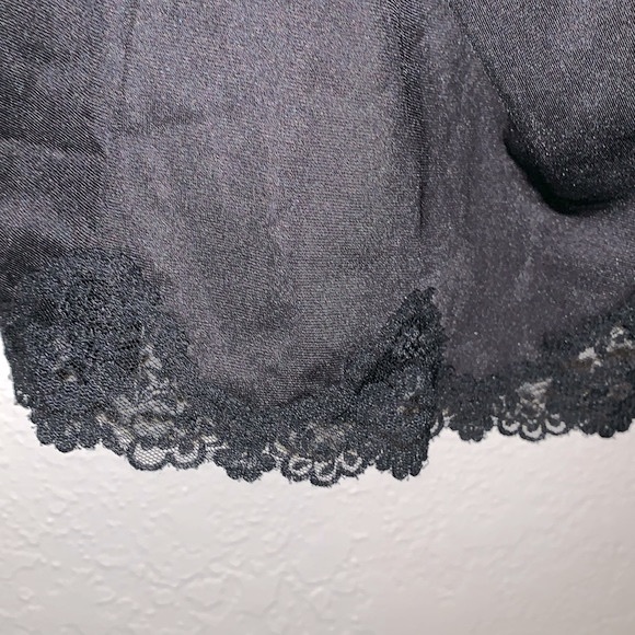 Shadowline 70’s Vintage Black Midi Slip - Picture 6 of 8